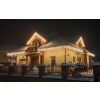 Svetelné LED cencúle, teplá biela 3m x 0,5m (114 LED)