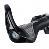West Biking YP0804003 ergonomické gripy s rohmi na bicykel Farba: Čierna