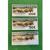 Darčekový poukaz eur: 30