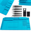Stolová podložka Techrebal Tools modrá 45 cm x 30 cm