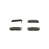 TATechnix Brzdové platničky 108mm Subaru LEGACY II (BD) - Bosch