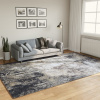 vidaXL Prateľný koberec viacfarebný 190x300 cm protišmykový - Sivá - 33034-174219