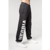 Washed-off Voľné baggy tepláky s vreckami GYM BRO 373 čierna NEBBIA Veľkosť: XL