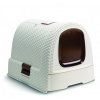 Curver WC mačka kryté domček Rattan 39x39x51cm