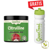 GreenFood Nutrition Citrulline 240 g + Ekologická fľaša zadarmo Malina