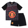 Fan-shop Dětské pyžamo MANCHESTER UNITED Short Text velikost: 6/7 let