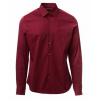 PAYPER FLORENTIA S00024-P051 / Pánska košeľa slim strihu - bordeaux 44