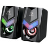 Marvo SG-118, 2.0, 6W, reproduktory, RGB, čierne SG-118