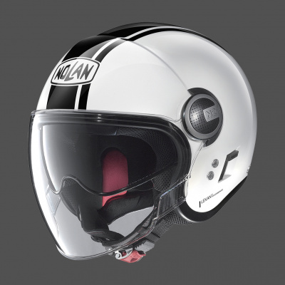 Moto helma Nolan N21 Dolce Vita Metal White 94 S