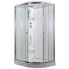 ARTTEC SIRIUS 120 x 90 cm - Sprchový box model 2 Stropné činčilové sklo ľavá vanička PAN04561