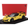 Mr-models Ferrari Sf90 Xx Stradale 2024 - Con Vetrina - S vitrínou 1:18 Giallo Tristrato - žltá s čiernou