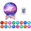 Nová 3D Moon Night Lamp planéta lampa hviezdna obloha Mesiac (Nová 3D Moon Night Lamp planéta lampa hviezdna obloha Mesiac)