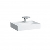 Laufen Kartell BY LAUFEN Umývadlo 60x46cm, 1otv.pre batériu+1otv.vpra,bez prepadu,bielaLCC H8103354008151