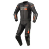 dvoudílná kombinéza GP FORCE, TECH-AIR 5 kompatibilní, ALPINESTARS (černá/červená fluo, vel. 52)