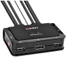 LINDY Lindy 42344. Tipo di porte tastiera: USB, Tipo porta mouse: USB, Tipo porta vide prepínač KVM DisplayPort myš, klávesnica 4096 x 2160 Pixel; 42344