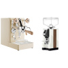 Lelit Mara PL62X V2, gold + Eureka Mignon Specialita, WD white, walnut