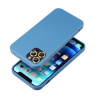 Puzdro gumené Samsung S918 Galaxy S23 Ultra Silicone modré