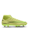 Nike Mercurial Superfly 10 Academy Adults Soft Ground Football Boots Volt/Crimson 10.5 (45.5)