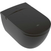 VILLEROY & BOCH ViClean-I 100 elektronický bidet s keramikou, s hlbokým splachovaním bez vnútorného okraja, 385 x 595 mm, Pure Black, s povrchom CeramicPlus, V0E200R7
