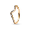 PANDORA prsten Třpytivá vlna 58 162539C01-58