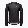 Pánsky cyklistický dres s dlhým rukávom POC Motion Air Jersey uranium black