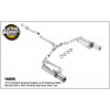 MagnaFlow výfuk 16855 Mini Cooper Clubman 1.6L 2008-15 (MagnaFlow #16855 Cat-Back Touring Series)