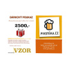 Darčekový poukaz 2500,-