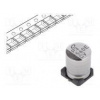 Kondenzátor elektrolytický low ESR SMD 560uF 25VDC Ø8x10mm