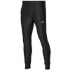 Pánske nohavice Mizuno Training Pant - black melange - Čierny (XL)