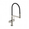 Hansgrohe Talis Select M54 PowderSpray Drezová batéria s flexibilným ramenom a spŕškou, EcoSmart, vzhľad nerezový 72861800-HG