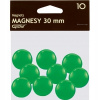 Magnety Grand 30 mm 10 kusov zelené
