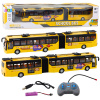 LEAN TOYS RC kĺbový školský autobus trolejbus na diaľkové ovládanie 1:32 žltý
