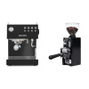 Ascaso Steel DUO, Black + Eureka Mignon Libra 65 All Purpose, CR black
