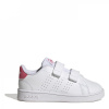 adidas Advantage CF Infants White/Pink C8 (25.5)