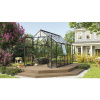 Skleník Vitavia Olymp 8300 sklenený 3 mm 257x324 cm čierny vr. základového rámu