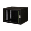 Digitus DN-19 07-U-SW rack 7U Nástěnný regál Černá
