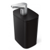 Dávkovač Simplehuman mydla a dezinfekcie Pulse - 473 ml, matná čierna oceľ