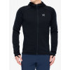 Mikina na zips Montura Fadis Grid Hooded Maglia - black