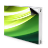 Dekoračný magnet na radiátor Zelená abstrakce 80x60 cm