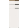 Biela vysoká kúpeľňová skrinka 39x111 cm Menen – Germania