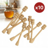 SADA drevených LYŽIČIEK NA MED CC10 lyžica na med 10 kusov