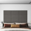 Nástenné panely Vidaxl 12 ks tmavosivé 60 x 30 cm zamat 2,16 m²