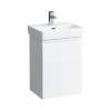 Laufen Pro S - Umývadlová skrinka s dvierkami, 42x32x58 cm, pánty vpravo, matná biela H4833020964631