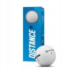 Taylormade Golf Ball+ 3 ks. (Taylor vyrobil diaľkovú diaľku, 3 ks (biele))