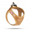 CURLI Postroj pre psov z jablčnej kože Brown S, 4-7 kg