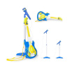 Modrá detská elektrická gitara s mikrofónom, Multi__HC342076