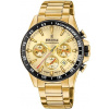 Športové zlaté pánske hodinky FESTINA 20634/6 TIMELESS CHRONOGRAPH