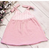 Baby Nellys Letné ľahučké mušelínové šaty Summer - pudrová, marhula, veľ. 68/74 Baby Nellys