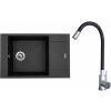 Set Sinks G21030 (dřez Vario 780 Granblack 30 + baterie Elasta Nerez/Černá)