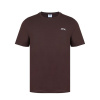 Slazenger Plain pánske tričko Chocolate Brown 2XL